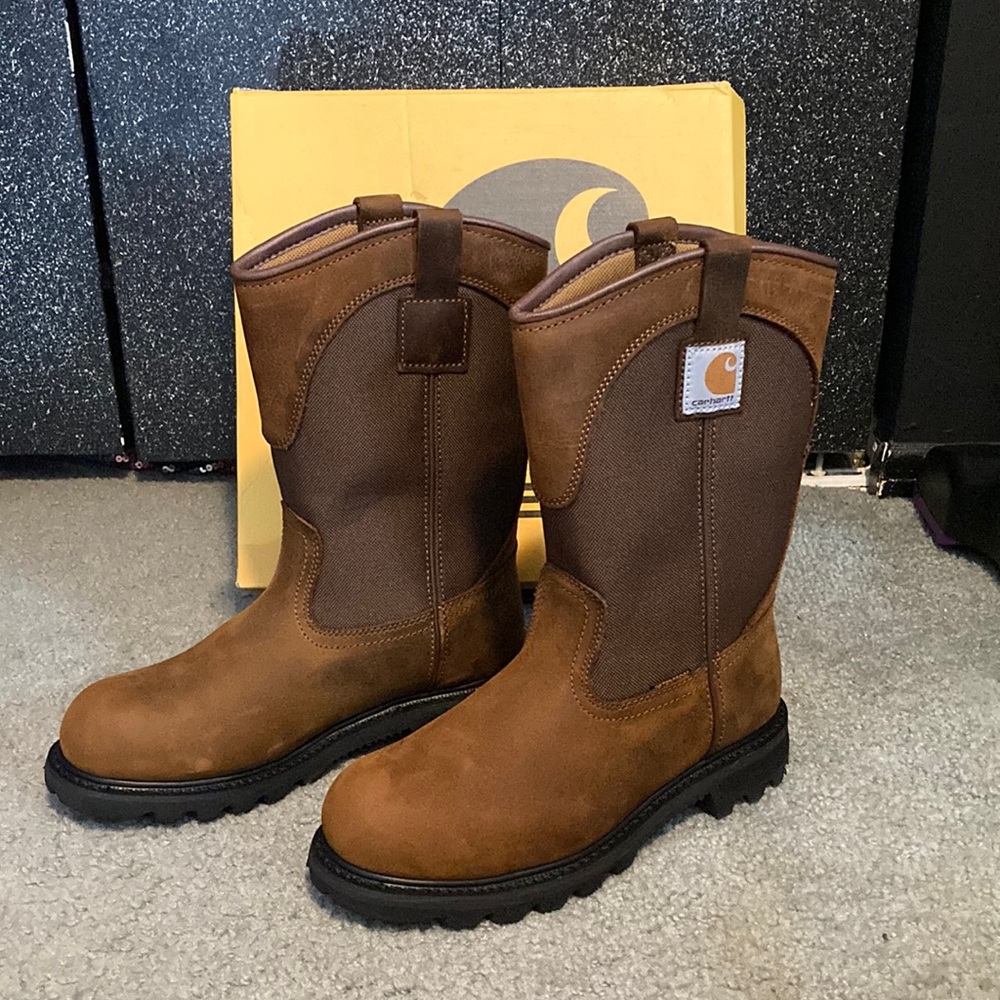 Women’s Carhartt Waterproof 10 inch Steel Toe Wellington Boots